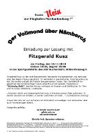 Einladung Lesung Fitzgerald Kusz